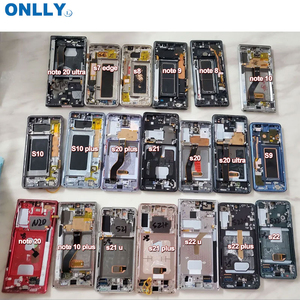 หน้าจอ AMOLED แบบสัมผัสพร้อมกรอบสำหรับเปลี่ยน ซัมซุง S22 Ultra S23 Ultra พร้อมจอ LCD สแกนลายนิ้วมือ ลดราคาพิเศษ - Product Image 6