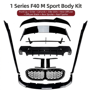 Kit Carrozzeria Completo (Paraurti Anteriore, Minigonne Laterali, Diffusore Posteriore) in ABS per <span class=keywords><strong>BMW</strong></span> Serie 1 <span class=keywords><strong>F40</strong></span> M Sport 2019+ - Vendita all'Ingrosso Diretta dalla Fabbrica - Product Image 1