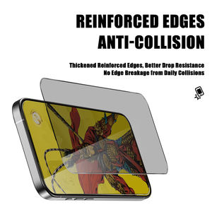 Monkey King Glass per 17 Pro Max/17 26 ° Privacy vetro temperato protezione dello schermo 0.33mm alta alluminio grande curva di protezione dello schermo - Product Image 2