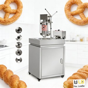 Nouvelle machine à churros électrique sur pied en acier inoxydable et friteuse 220V haute productivité pour <span class=keywords><strong>les</strong></span> magasins de proximité - Product Image 4