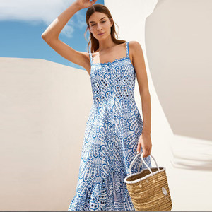 Nuovo arrivo produttori di abbigliamento pizzo abito donna donna elegante per le donne on-line fornitore all'ingrosso abiti lunghi - Product Image 2