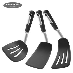 ชุดอุปกรณ์ทำอาหารเชฟทนความร้อน,ชุดไม้พายเทอร์เนอร์ซิลิโคนสำหรับเทอร์เนอร์ไข่แพนเค้ก - Product Image 2