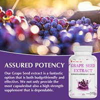 Capsules d'Extrait de Pépins de Raisin Enrichi en Fibres - Mélange de Fibres Solubles pour la Santé Intestinale, Soutien Digestif, Complément en Vrac