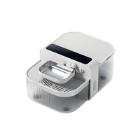 Fontaine à eau pour animaux de compagnie sans filtre NAPILO, distributeur d'eau pour chat avec batterie 2000 mAh, réservoir d'eau propre de 3,5 L