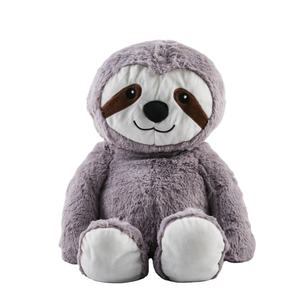 Grazioso animale grigio personalizzato bradipo morbido peluche imbottito Super morbido poliestere nuovi prodotti matrimonio PP cotone esclusivo mercato della cina - Product Image 1