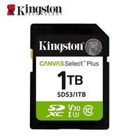 Kingston Canvas Select Plus SDS3 Carte SD de 64 Go, 128 Go, 256 Go, 512 Go, C10 Carte Mémoire jusqu'à 150 Mb/s pour Appareil Photo