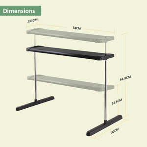 J&C Planter Verstelbare Hangende, Staande, Plafondmontage Binnenplantenkweekset Slimme Tuin LED Hydroponische Binnenkruidentuin - Product Image 5