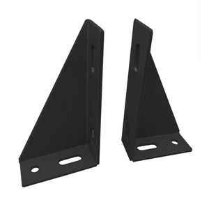 Triangle <b>Bracket</b> 40mm 5mm Thickness Iron Material Spraying Surface Home Improvement Hardware Fixing Connector - Product Image 2