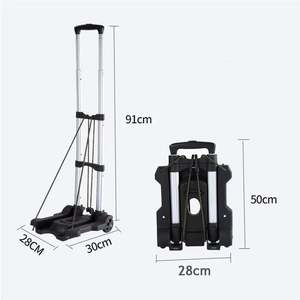 Vente en gros de caddie pliable Bafuluo nouveau style super solide portable mini chariot pliable compact - Product Image 1