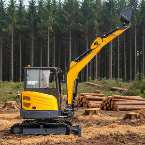 Miniexcavadora de Alto Rendimiento HIGHTOP HT35 con Motor de 18.5Kw, Cumple con las Normas CE y EPA - Product Image 1