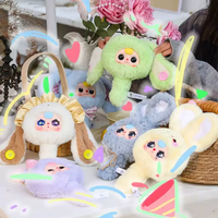Popüler Ürün 18cm Sihirli Ayna Peluş Fantazi ve Bilim Kurgu Gizem Kutusu 8'i 1 Arada Bebek Üç Sevimli Unisex Kör Kutu