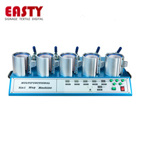 Easty Mesin Cetak Tekan Panas Mug Sublimasi 5 Dalam 1