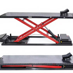 Plataforma Elevadora Hidráulica para Motocicletas de 600 kg, Elevador de Motocicletas para Reparación en Garajes y Centros de <span class=keywords><strong>Servicio</strong></span> - Product Image 1