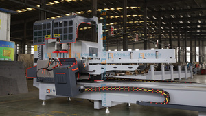 Máquina <span class=keywords><strong>de</strong></span> corte <span class=keywords><strong>de</strong></span> doble cabezal CNC para perfiles <span class=keywords><strong>de</strong></span> <span class=keywords><strong>aluminio</strong></span> con motor, controlada por PLC, para la fabricación automática <span class=keywords><strong>de</strong></span> ventanas <span class=keywords><strong>y</strong></span> puertas <span class=keywords><strong>de</strong></span> <span class=keywords><strong>aluminio</strong></span>, PVC <span class=keywords><strong>y</strong></span> UPVC. - Product Image 2