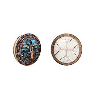 Tambor Chamánico de Alta Calidad para Adultos, Instrumento de Percusión para Sanación Sonora, Alivio del Estrés, Meditación y Yoga - Product Image 5