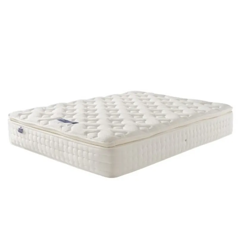 Goedkope Luxe Bed Matras Koning Queen Size Hotel Slaap Top Pocket Lente Spoel Latex Traagschuim Matras In Een Doos