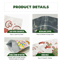Sachet Doypack Personnalisé Écologique avec Fenêtre et Fermeture Zip pour Aliments (Gelées, Snacks) 100g-100oz – Direct Usine Chine