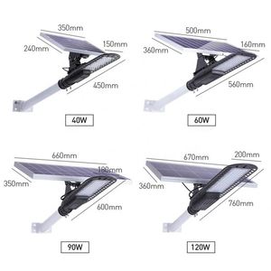 De China al por mayor <span class=keywords><strong>los</strong></span> productos <span class=keywords><strong>40</strong></span> 120 vatios Solar Led Luz de calle - Product Image 2
