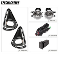 Nouveaux feux antibrouillard pour AXIO 2018 2019 2020, feux antibrouillard avant, feux de pare-chocs, ensemble complet, ensemble de feux anti-collision, 4300K 12V