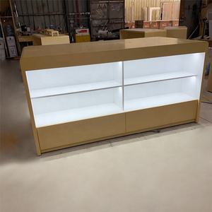 Mostrador de Exhibición para Reparación de Teléfonos Móviles con Diseño Ecológico Moderno, Vitrina de Madera para Exhibición de Celulares - Product Image 6