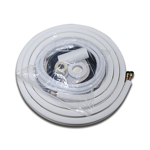 Tubo Capillare per Condizionatori d'Aria HVAC, <span class=keywords><strong>Rame</strong></span> Isolato ad Alta Purezza <span class=keywords><strong>Cu</strong></span> 99.9%, Lunghezza 50ft, Prezzo Vantaggioso da Grande Fabbrica Cinese - Product Image 1