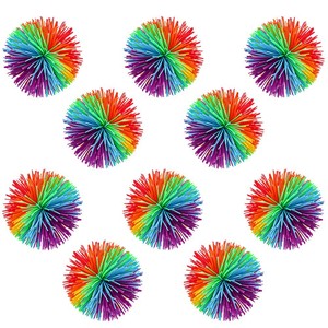 Pelotas Sensoriales Suaves de Arcoíris <span class=keywords><strong>Koosh</strong></span> para Apretar, Juguetes Antiestrés para Niños y Niñas, Venta al por Mayor - Product Image 6