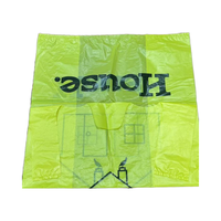 Sacs en T-shirt en PEHD de haute qualité, sacs en plastique transparent jetables avec poignées, pour supermarchés, expositions, usage industriel, vêtements, fabriqués en Chine
