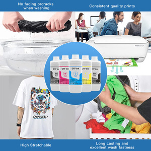 1000ML ne s'obstrue pas directement à la recharge de film Encre textile DTF pour Epson ET 8550 ET8550 <span class=keywords><strong>Stylus</strong></span> <span class=keywords><strong>Photo</strong></span> 1390 <span class=keywords><strong>R1900</strong></span> Imprimante à jet d'encre de bureau - Product Image 3