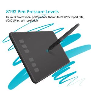 HUION H640P Inspiroy Touch Tavoletta Grafica Professionale con 6 Tasti Rapidi per Disegno e <span class=keywords><strong>Design</strong></span> <span class=keywords><strong>Digitale</strong></span> - Product Image 4