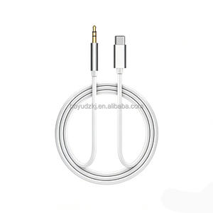 Câble audio Type-C vers 3,5 mm, cordon auxiliaire blindé tressé plaqué or pour smartphones, enceintes, autoradios et systèmes home cinéma - Product Image 4