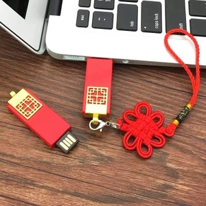 Clé USB en forme de cœur rouge de dessin animé, USB 2.0, 4 Go, 8 Go, 16 Go, 32 Go, 64 Go, 128 Go, Clé USB créative, Cadeau original - Product Image 5