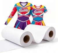 Papier de transfert thermique à séchage rapide YMD Jiangsu Factory, 29g-120g, haute absorption d'encre, pour textiles, tissus, presse à chaud, numérique
