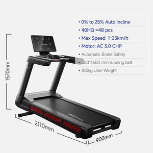 YPOO Durable <strong>Nordic</strong> Commercial Smart Gym Electric Motorized Incline <strong>Treadmill</strong> Electric Running Machine <strong>Treadmill</strong> - Product Image 3