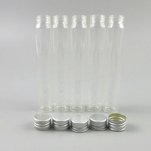 <span class=keywords><strong>Tube</strong></span> <span class=keywords><strong>à</strong></span> <span class=keywords><strong>essai</strong></span> en <span class=keywords><strong>verre</strong></span> borosilicate transparent vide de 30 ml 45 ml, emballage pour sel de bain cosmétique 2020, conteneur pour cigares <span class=keywords><strong>avec</strong></span> <span class=keywords><strong>bouchon</strong></span> <span class=keywords><strong>à</strong></span> vis en aluminium - Product Image 4