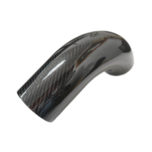 Tube d'admission d'<span class=keywords><strong>air</strong></span> en fibre de carbone personnalisé à 90 degrés de haute qualité - Product Image 2