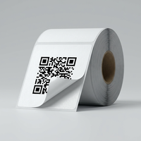 Etiquetas de Seguimiento con Código QR Personalizadas al por Mayor - Pegatinas de Seguimiento de Inventario para Pequeñas Empresas - Número de Serie Impermeable