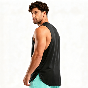 Débardeur de musculation pour homme, vêtements de sport, entraînement, polyester, nylon, élasthanne, débardeur sans manches pour homme - Product Image 5