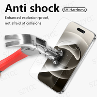 Anti arañazos a prueba de explosiones Anti choque Anti aceite película Protector de pantalla Irrompible Flexible PET película