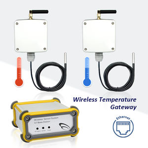 ตัวควบคุมอุณหภูมิแบบดิจิตอล Zigbee พร้อมเซ็นเซอร์ตรวจจับความเคลื่อนไหว 2 ชุด ระบบเซ็นเซอร์วัดอุณหภูมิไร้สายสำหรับอุตสาหกรรม - Product Image 1