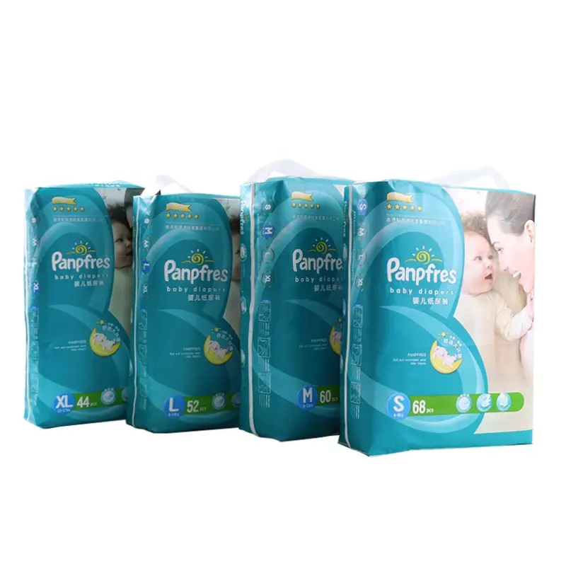 SK OEM Fraldas Couche Bebe En Gros Descartavel Sweety Popok Sekali Pakai Bayi Popok Popok Pampering Bayi untuk Anak-anak