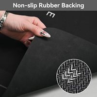 Ensemble de tapis de cuisine antidérapants 2 pièces, minimaliste et élégant, surface en boue de diatomée, dos en caoutchouc, absorbant, lavable