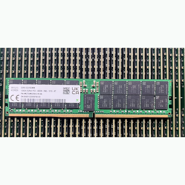 HMCT04MEERA131N DDR5 128GB PC5-38400 4800MHz 4Rx4 REG ECC RDIMM 1.1V 288-PIN Server RAM Memory Module