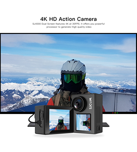 SJCAM <span class=keywords><strong>SJ4000</strong></span> camera dưới nước siêu HD 4K Camera hành động Camera Mũ bảo hiểm <span class=keywords><strong>Wifi</strong></span> góc rộng Chống nước Màn hình kép - Product Image 5