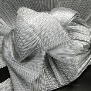 Tissu en maille de créateur <span class=keywords><strong>au</strong></span> <span class=keywords><strong>mètre</strong></span>, tissu plissé pour la confection de robes, matériau pour projets de couture DIY et de quilting - Product Image 5