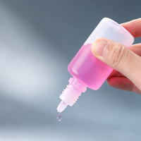 Bouteilles compte-gouttes en plastique sans BPA de qualité alimentaire, capacité 3-120 ml, service OEM/ODM, flacon souple pour huiles essentielles, gouttes pour les yeux, tatouage