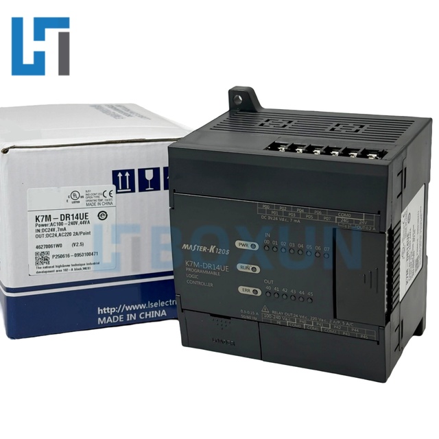 New Original L-s Electric PLC Module K7M-DR14UE Programming Controller K7m-dr14ue Industrial Automation Controller In stock
