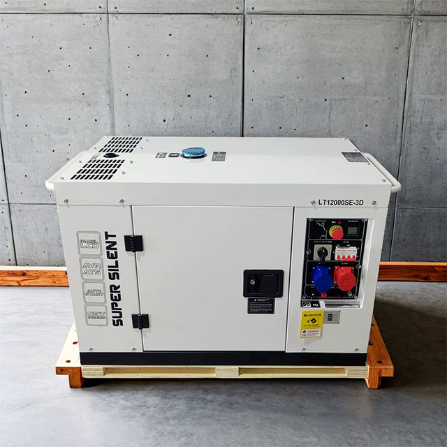 Silent Petrol Generator Set 3-8kW 4-Stroke Air-Cooled with Remote Start Low-Noise Home Backup Power