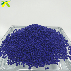 QE5505A <span class=keywords><strong>bleu</strong></span> outremer haute qualité Eva matière plastique chimique Eva composé granule pour pantoufles semelle intermédiaire baskets sandales - Product Image 5