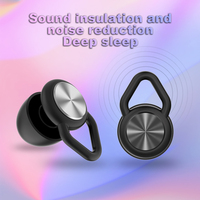 Bouchons d'oreilles réutilisables en silicone EP004plus, 4 tailles, embouts remplaçables, réduction du bruit, protection auditive pour l'étude et les concerts, noir et blanc