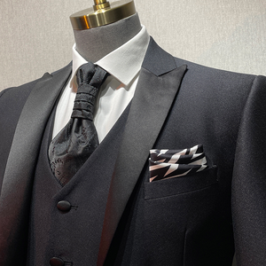 <span class=keywords><strong>Pañuelo</strong></span> cuadrado de seda con bolsillo para <span class=keywords><strong>hombre</strong></span>, <span class=keywords><strong>pañuelo</strong></span> cuadrado pequeño de satén Real para caballero, traje de negocios, <span class=keywords><strong>camisa</strong></span>, <span class=keywords><strong>pañuelo</strong></span> para el pecho - Product Image 4